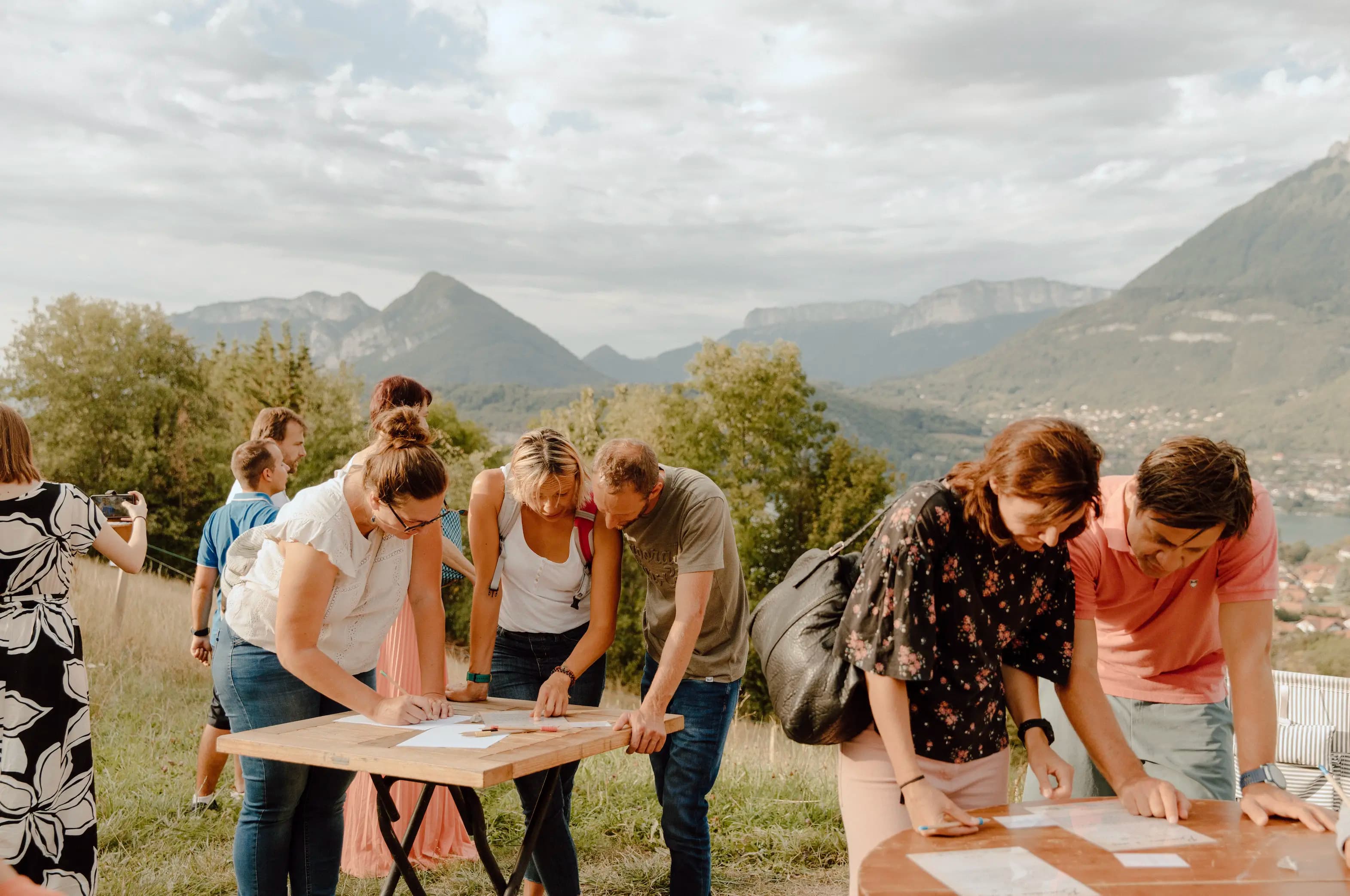 Expérience de team building